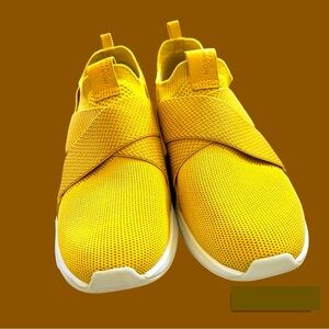 Mark Nason Modern Jogger Ziggy Sneaker Mustard Yellow Slip On Women's Size 9